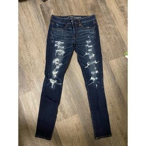American Eagle Ripped Jeggings